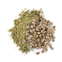 Hemp protein powder and seeds