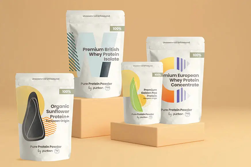 Grouped product image of Purition's Plain Protein Powders