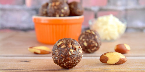 Vegan brazil nut protein balls