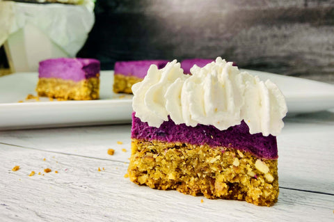 Purple Sweet Potato Bars