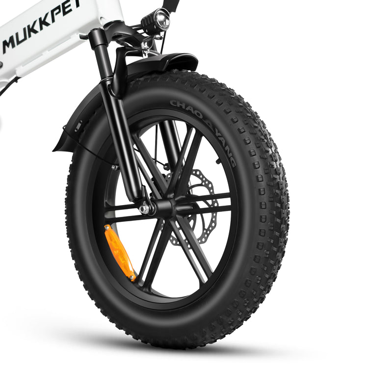 Mukkpet Tank 48V 750W Foldable Fat Tire Electric Bike