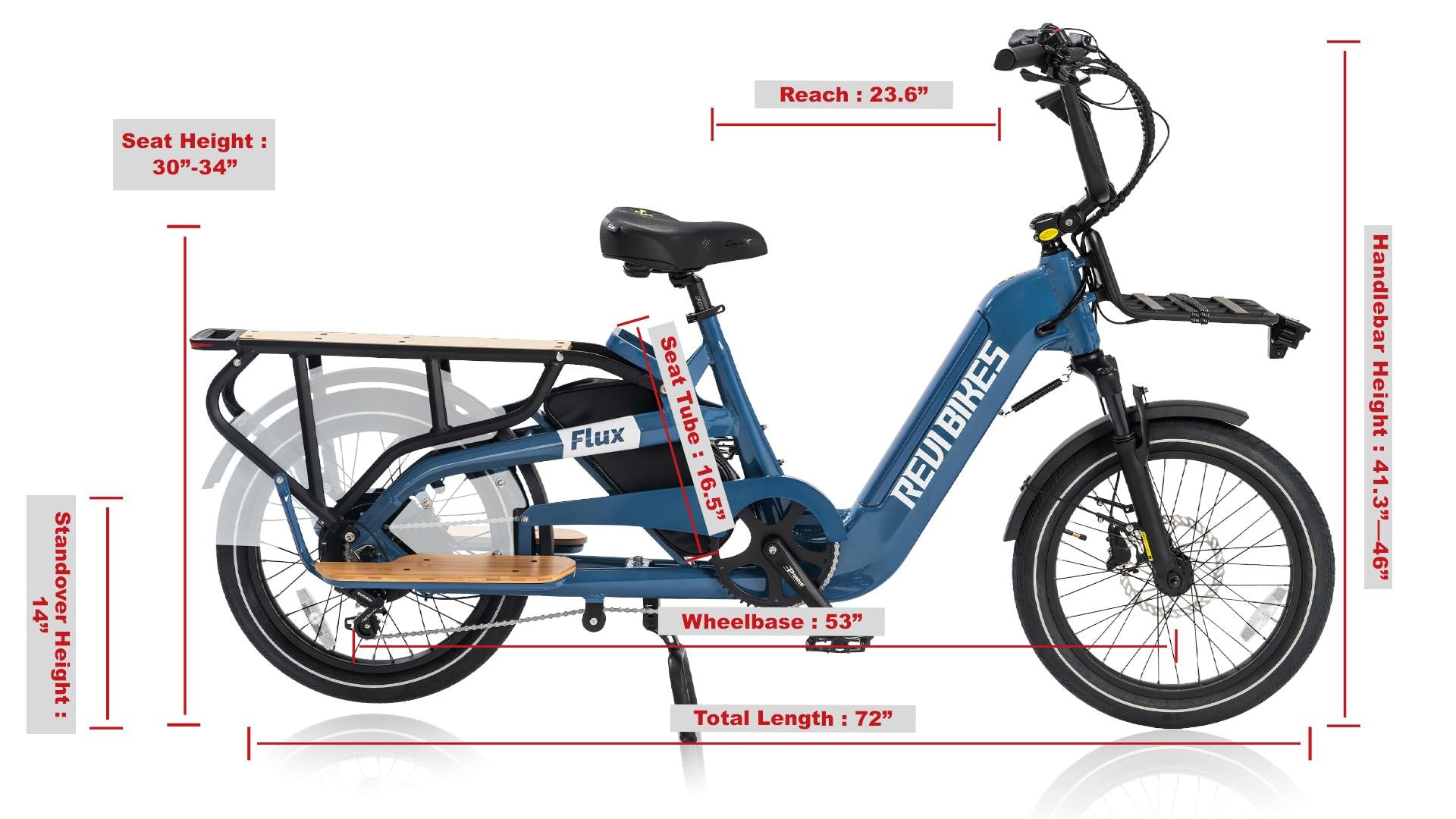 Revi Bikes Flex 48V 750W Electric Bike