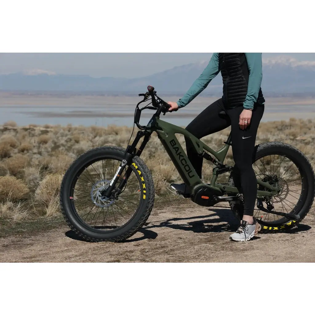 Bakcou Scout Full Suspension Fat Tire Electric Bike