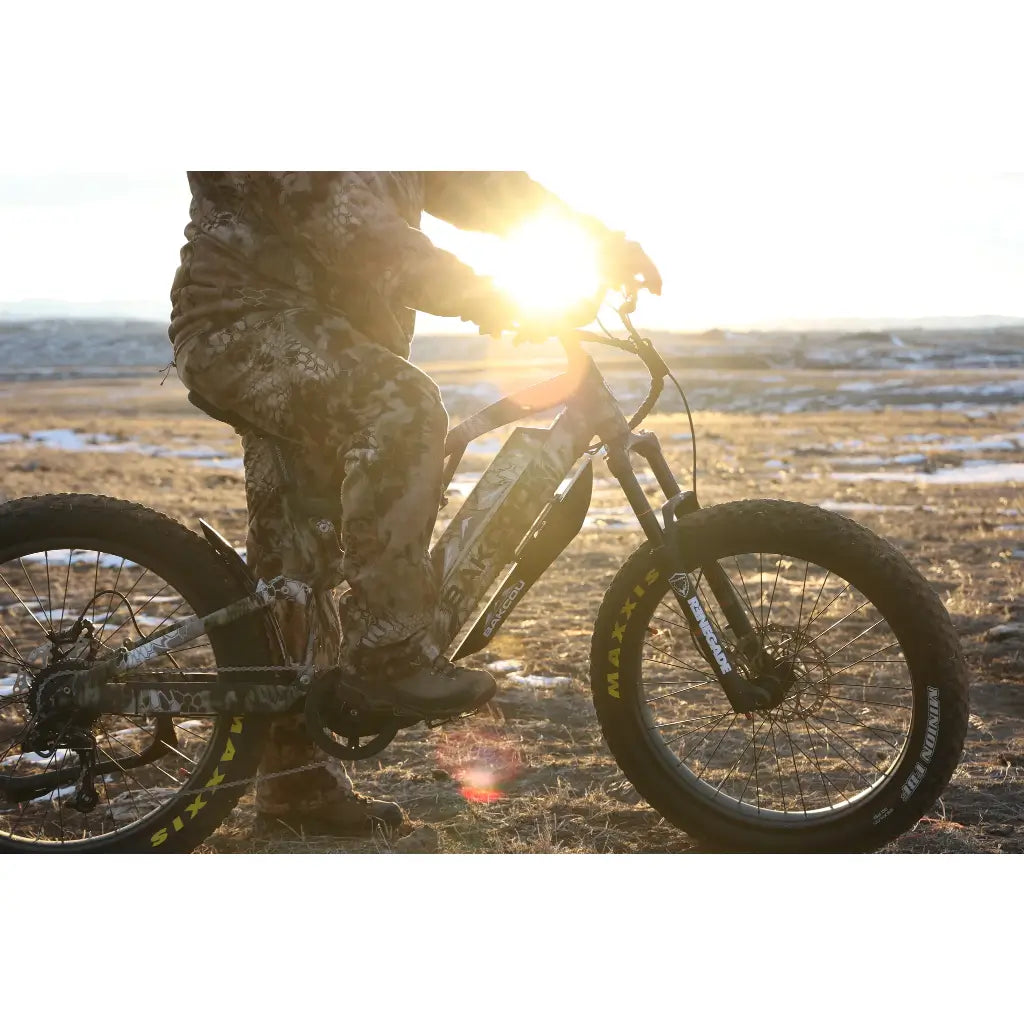 Bakcou Storm Full Suspension Fat Tire Electric Bike