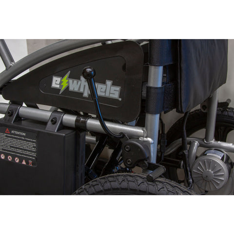 E-Wheels EW-M30 Folding Power Wheelchair-black