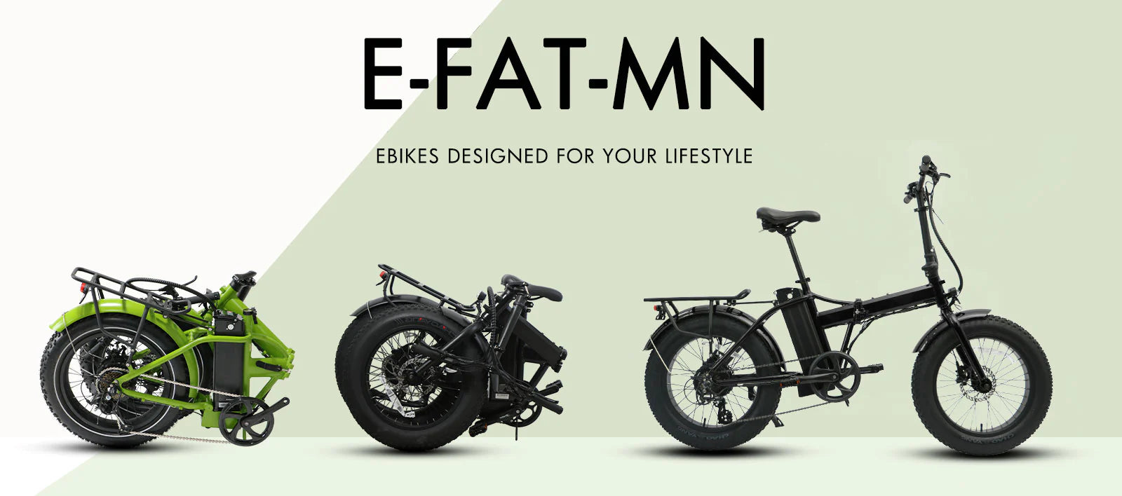 EUNORAU E-FAT-MN Folding Fat Tire 500W 48V Electric Bike