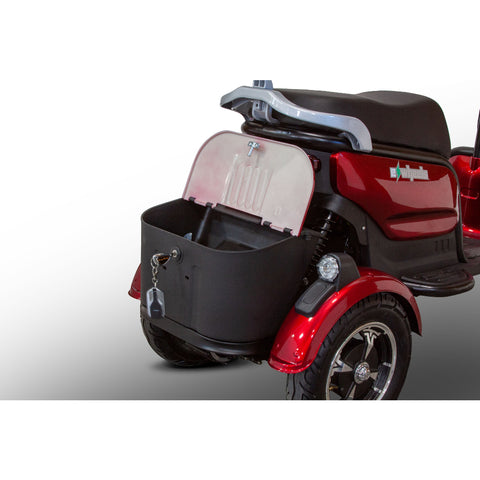 E-Wheels EW-12 48V 500W 3 - Wheel Mobility Scooter - storage