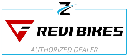 Revi Bikes Predator Electric Bike Dealer Badge