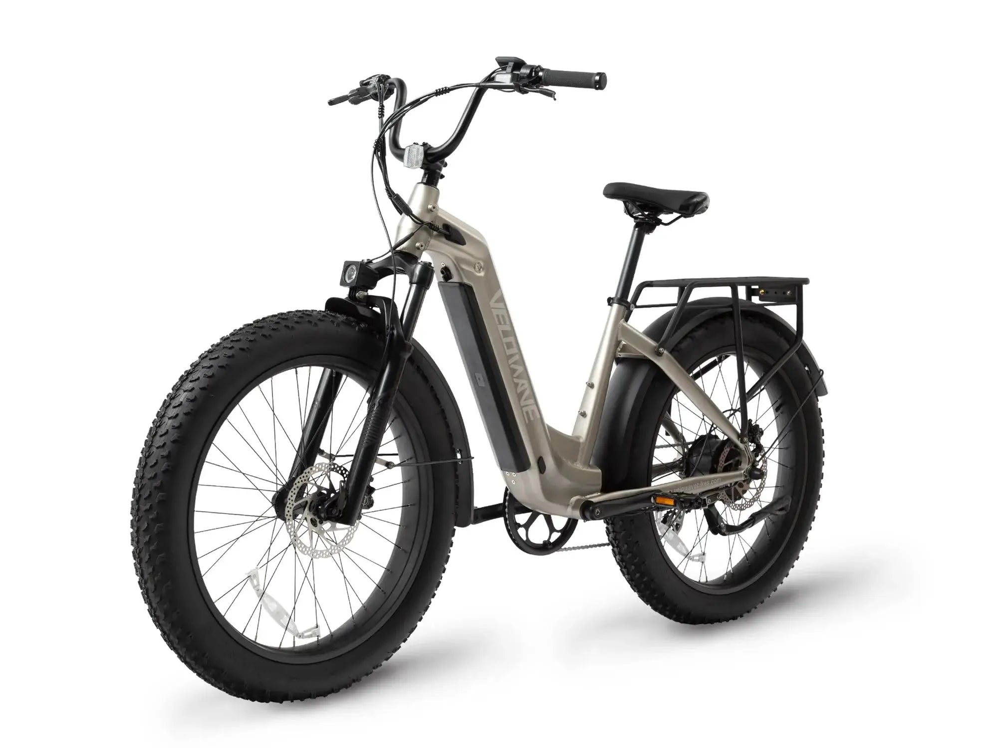 Velowave Ranger Step Thru 750W 48V Fat Tire Commuter Electric Bike