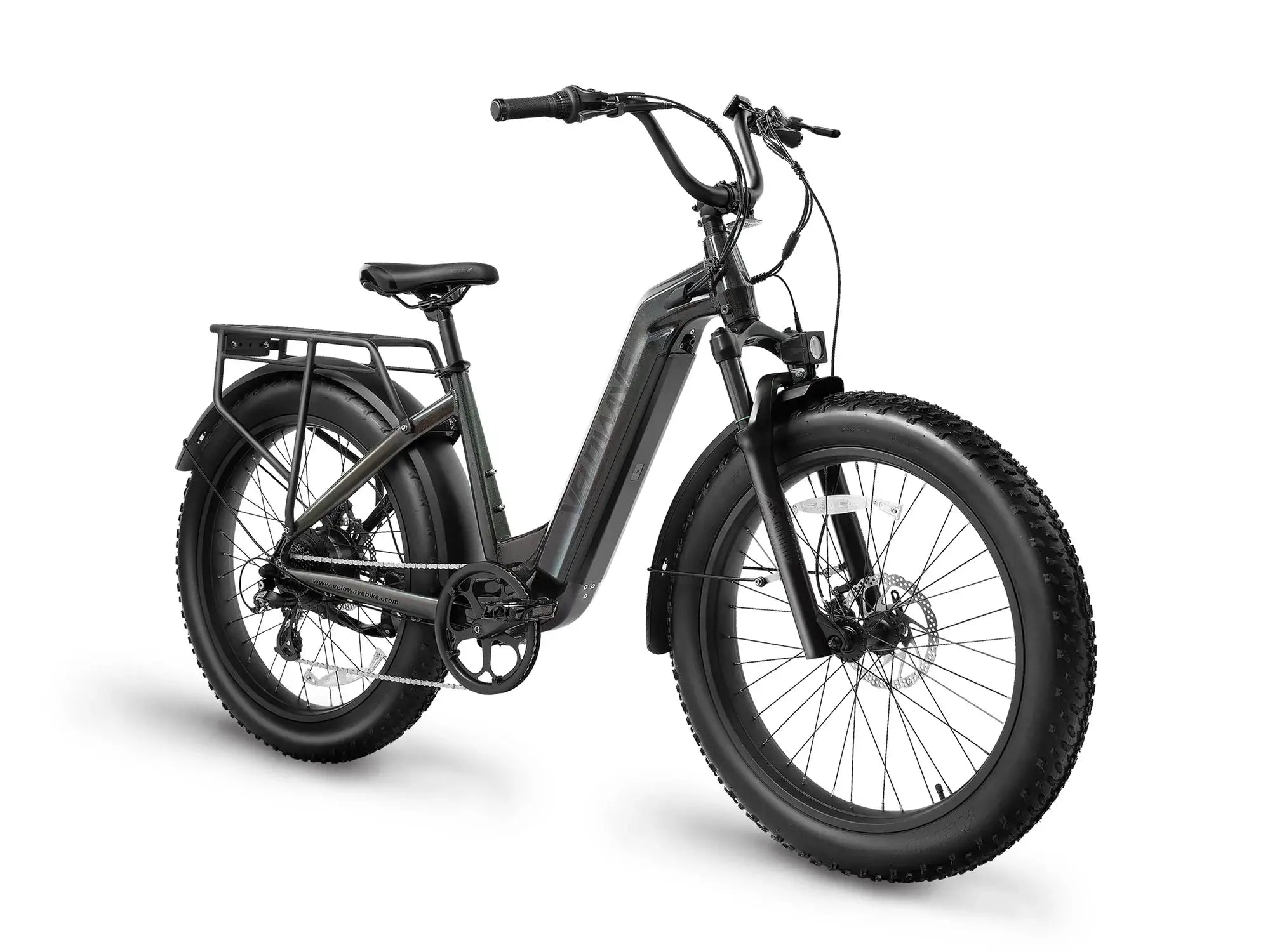 Velowave Ranger Step Thru 750W 48V Fat Tire Commuter Electric Bike