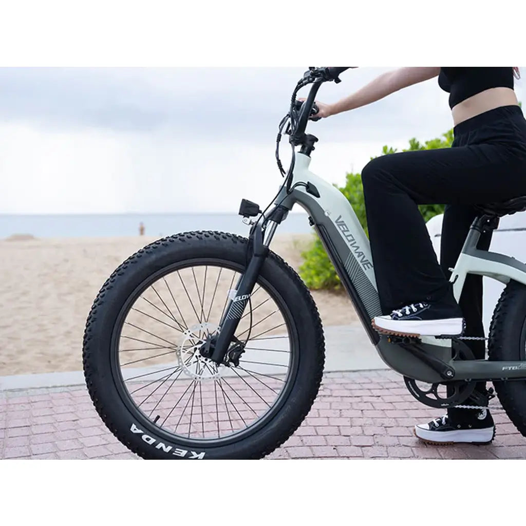 Velowave Grace Step Thru 750W 48V Fat Tire Commuter Electric Bike