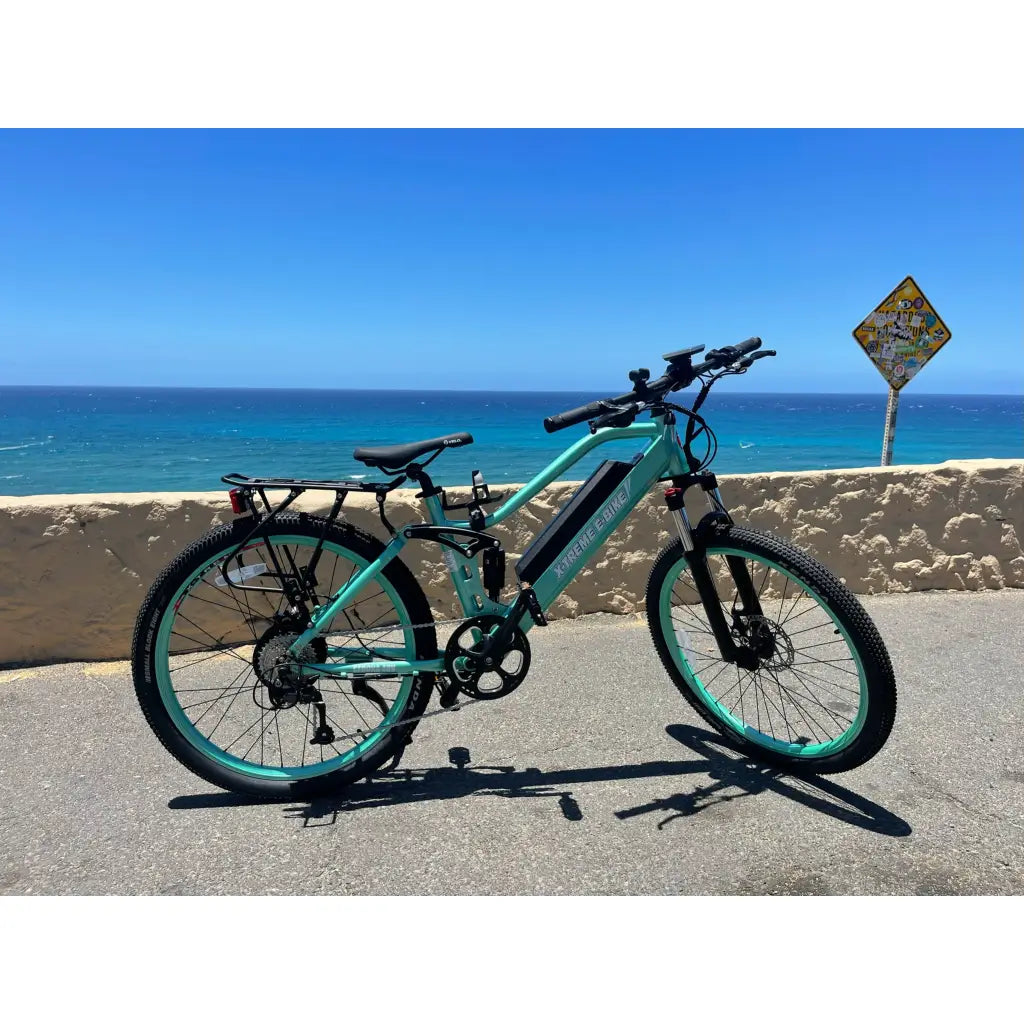 X-Treme Sedona 48V High End Women's Step-Through Frame Electric Mountain Bicycle (48SEDONA)