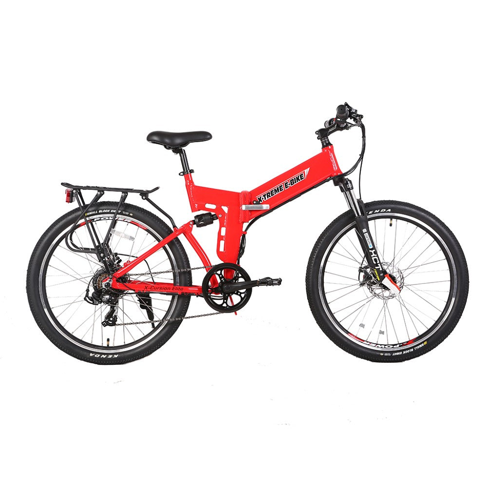 X-Treme X-Cursion Elite 24 Volt 300 Watts Electric Folding Mountain Electric Bike Right Side