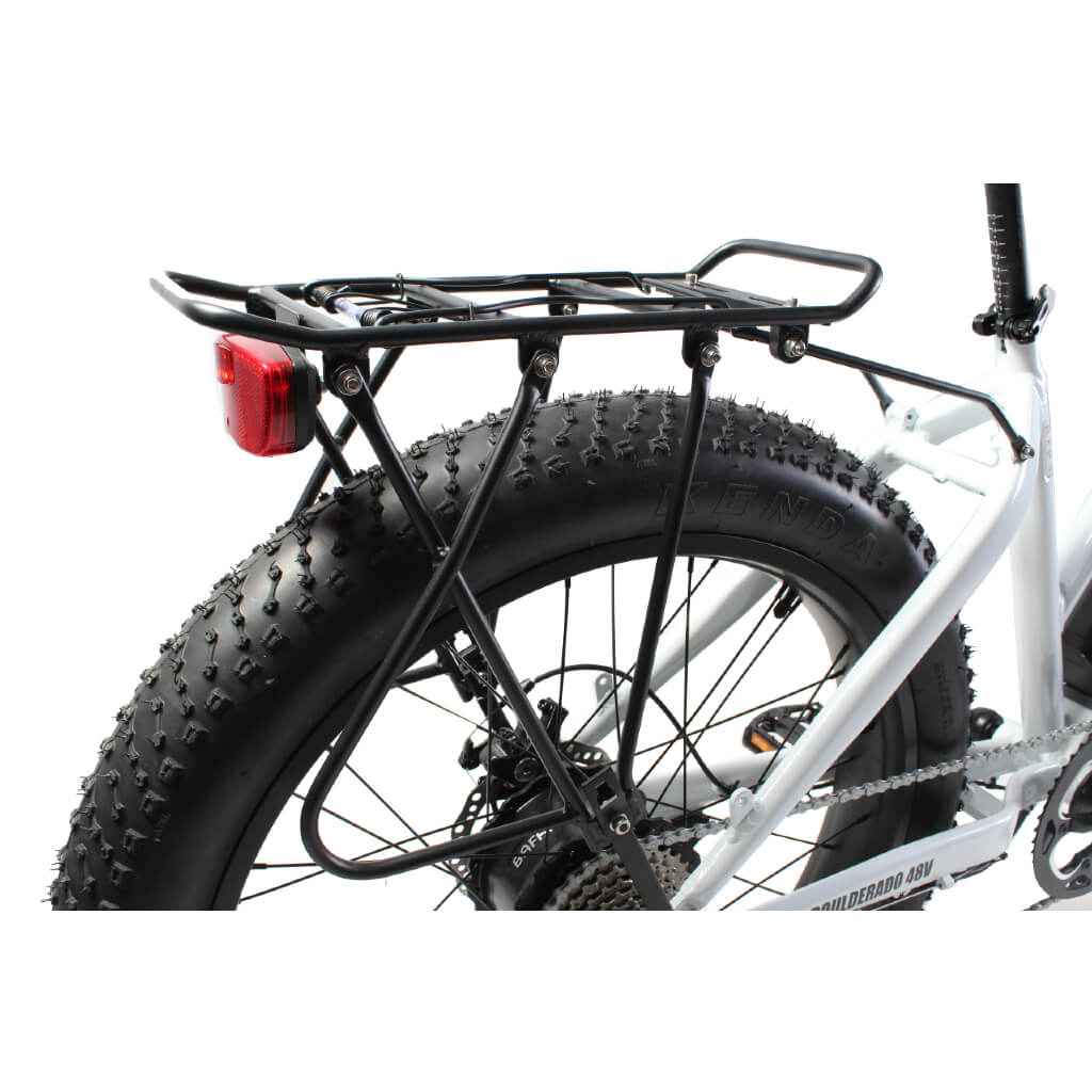 X-Treme Boulderado 500W 48V Step-Through Fat Tire Electric Mountain Bike