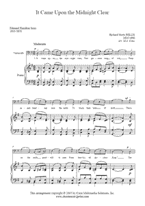 It Came Upon The Midnight Clear Cello Sheetmusic2print