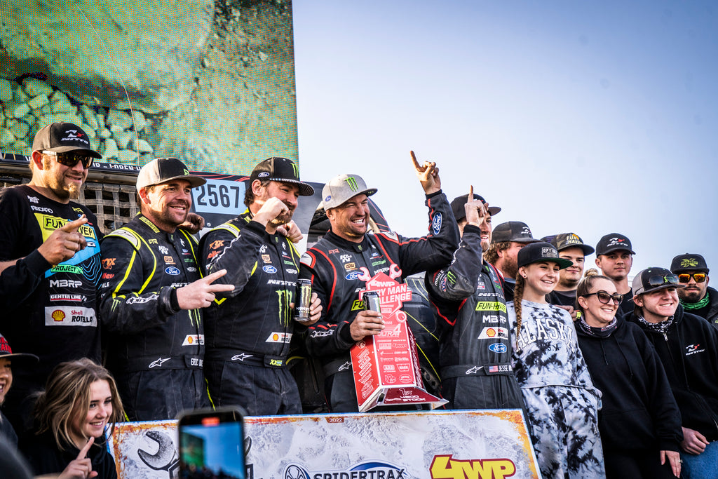 Team Fun Haver celebrating victory at King of the Hammers 2022