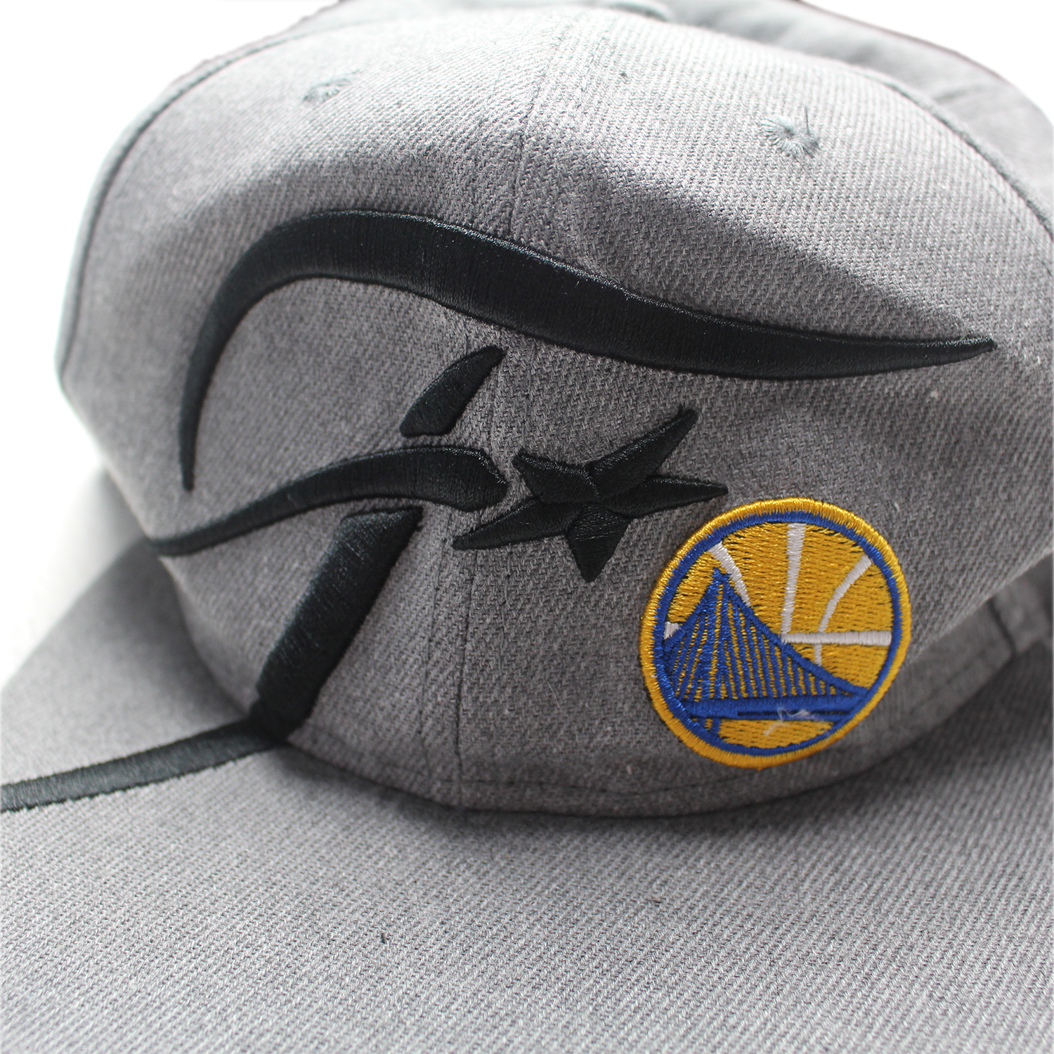 Graue Golden State Warriors Cap Verstellbare Grosse Wesell