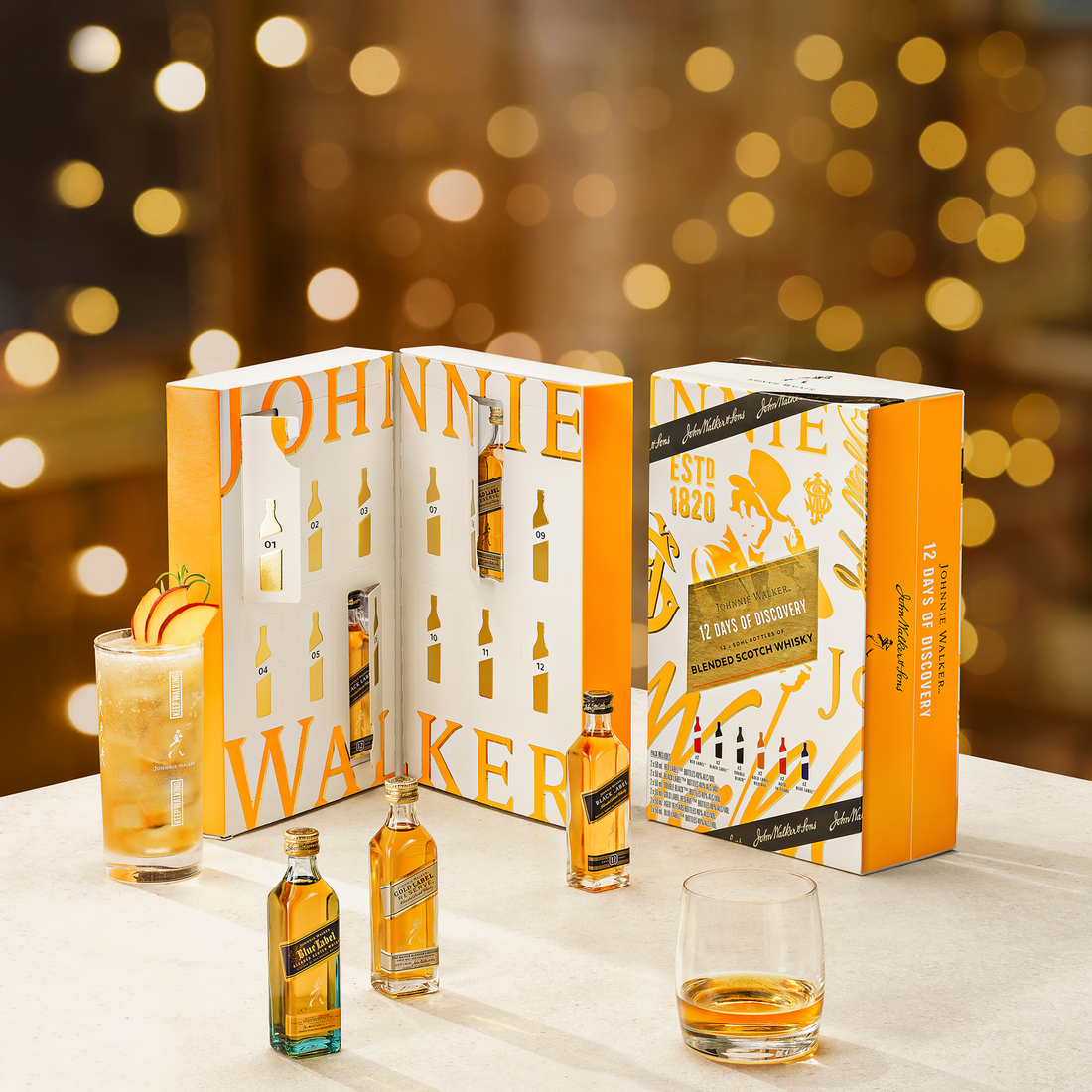 Johnnie Walker 12 Days of Discovery Whisky Advent Calendar