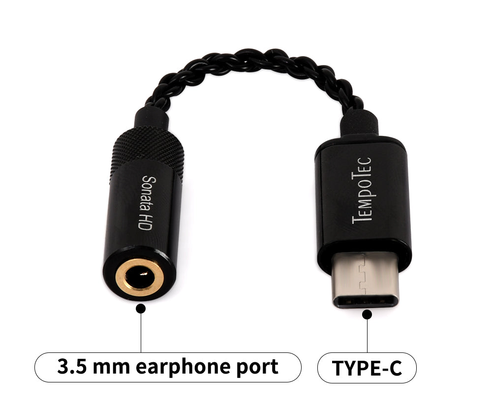 3.5mm earphone port & TYPE-C