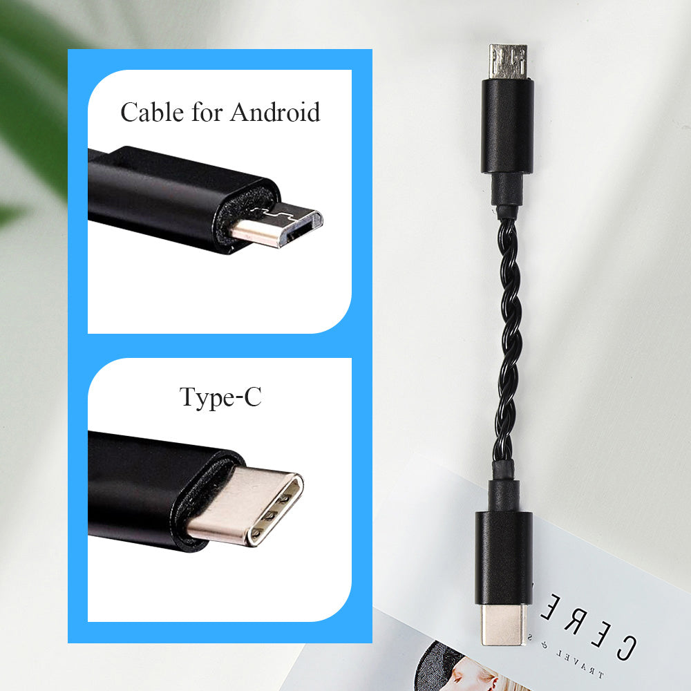 OTG cable(micro-usb to type-c )