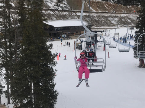 Loveland Ski Area Kids Skiing Colorado