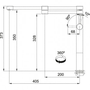 Spar Franke Grifo Pescara Pot Filler