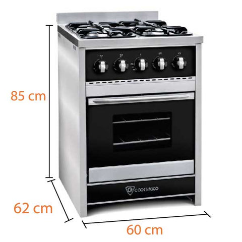 ▷ Extractor de Cocina Frente Negro TST Colhue, 🔥 2024