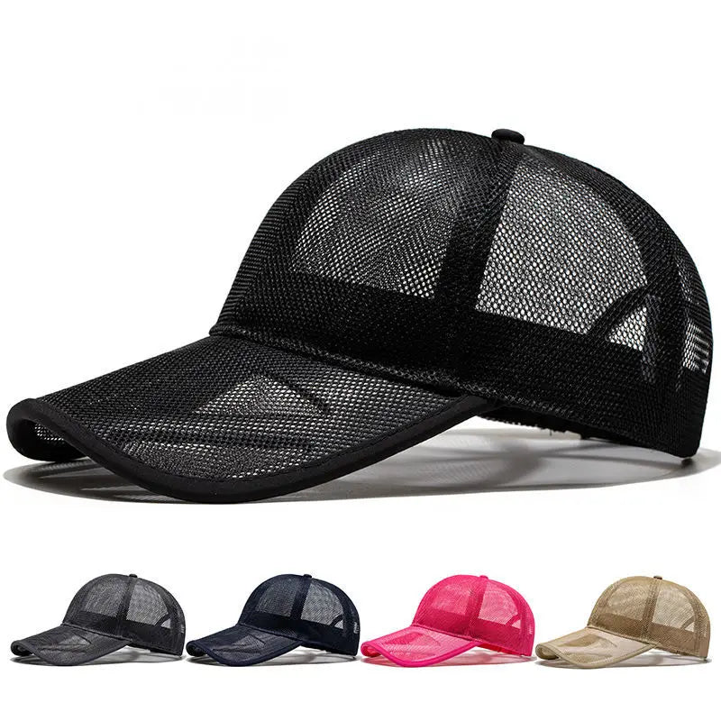 TEEK - Mesh Sun Cap Plus Size