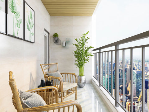 Amenajarea balconului în stil tranzițional recomandări și idei 5