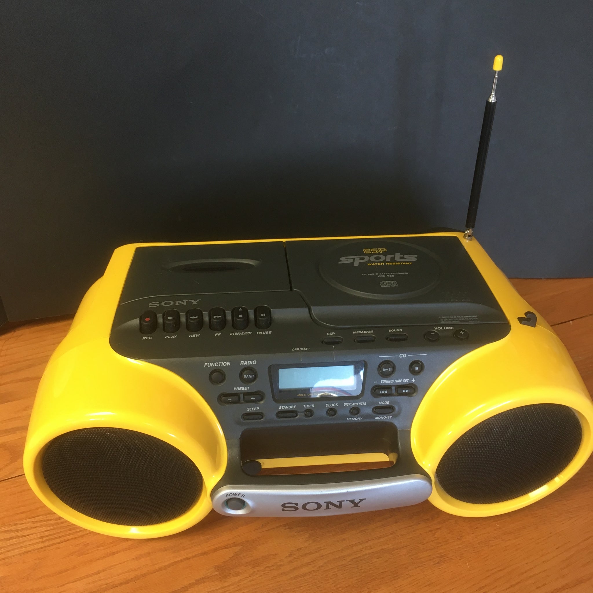 SONY CFD−980 ラジカセ - ラジオ・コンポ