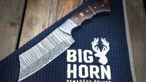 BigHorn Steel Tanto charcuterie knife