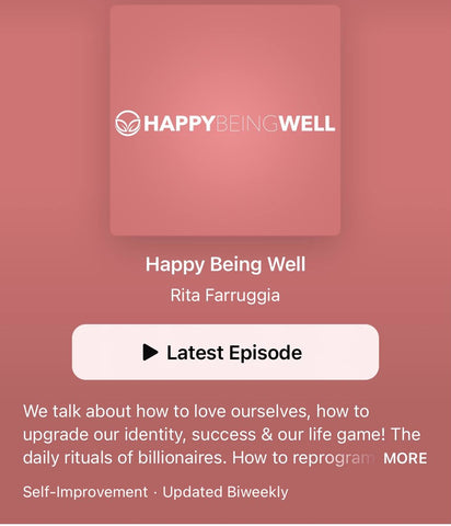 Happy Being Well Podcast on Apple 