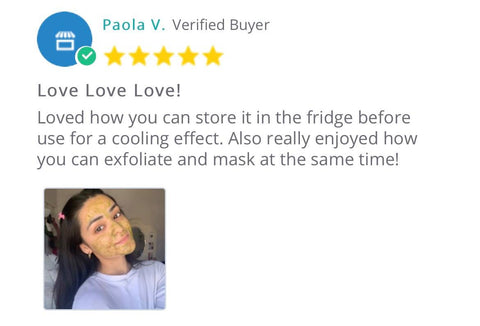 organic body mask customer reviews from happy being well