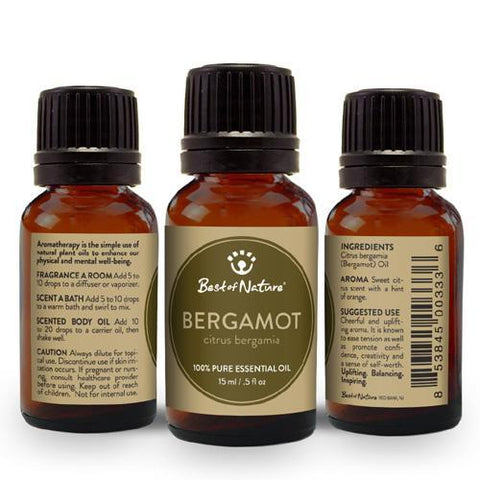 bergamot essential oil from happy being well