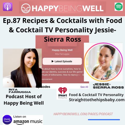 jessie-sierra ross on the happy being well podcast 