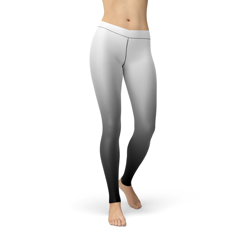 Avery Leggings - Black / White