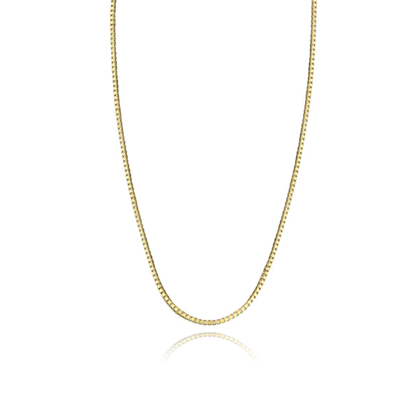 14K Yellow Gold Rolo Link Chain – European.ca