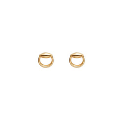 gucci gold stud earrings