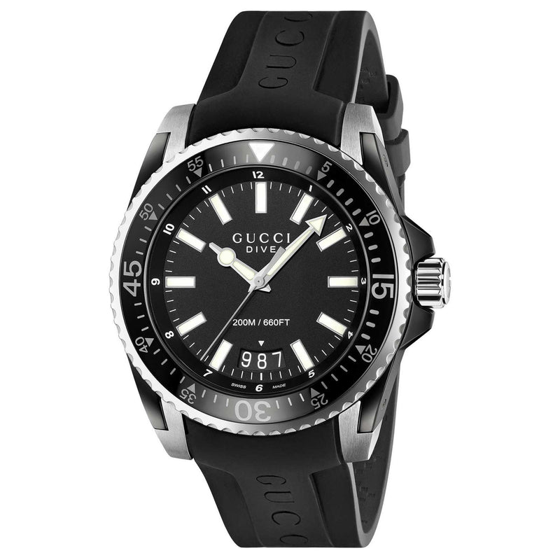 Gucci Dive Black Dial Watch – European.ca