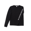 A black Shopify Supply Entrepreneur Long Sleeve shirt with the word Entrepreneur in white on the sleeve.