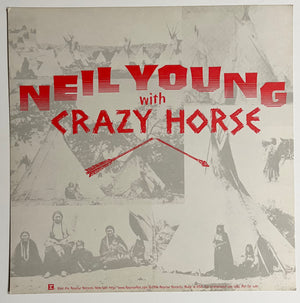 Neil Young Crazy Horse - Double Sided Album Flat - Midwest Music Collectibles - Album Of Horses