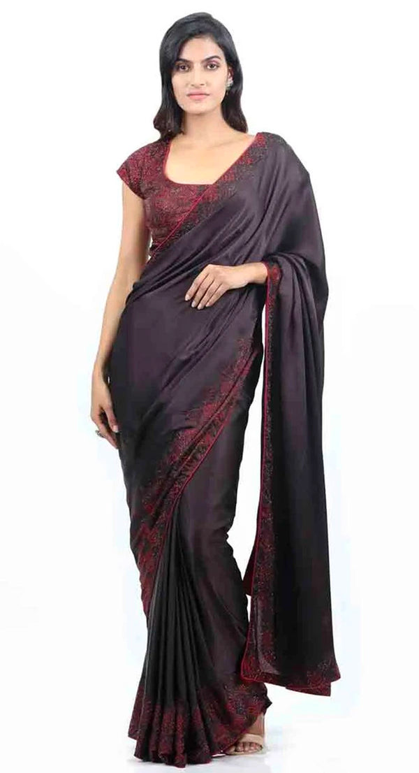 Shop For Latest Indian Designer Sarees by Poshak | Buy Online Saris ...