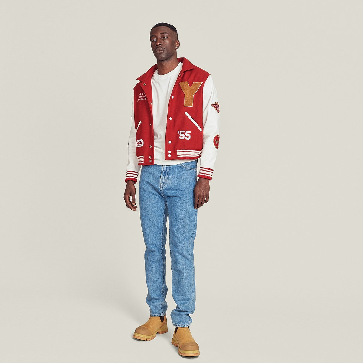 Mens Louis Vuitton Vers Varsity Jacket - Oskar Jacket