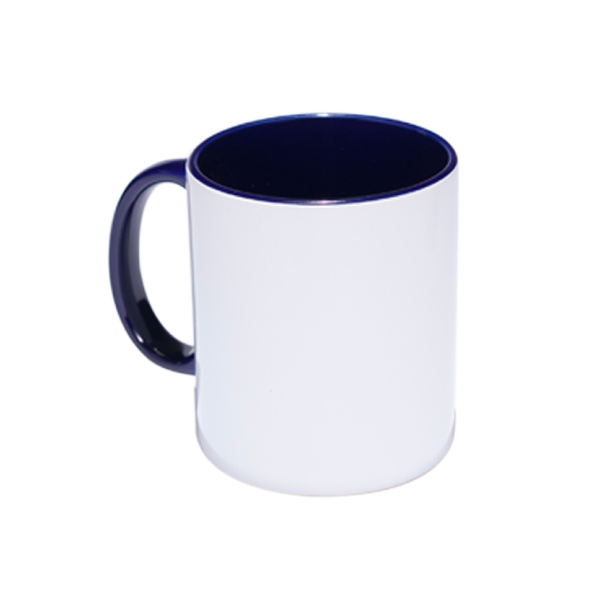11oz White Circle Sublimation Mug, Ideal for Creating Custom Coffee Mugs,  Hot Press Sublimation Mug, Infusible Blank with Sublimation Ink (Box of 12