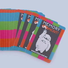 Memory Wipeout Card Game