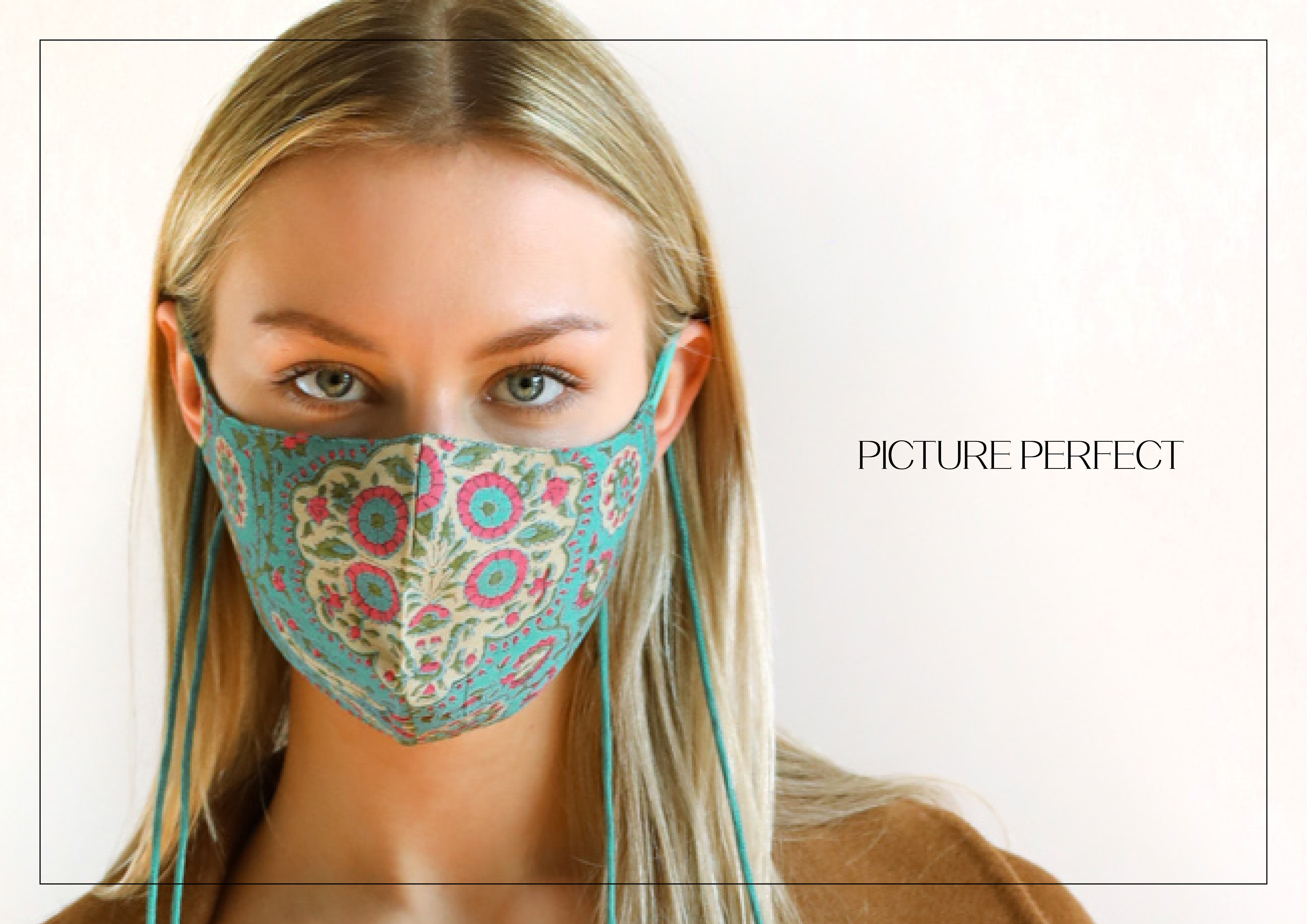 Handcrafted Fashionable Reversible Face Mask/Covering by Namaskaya