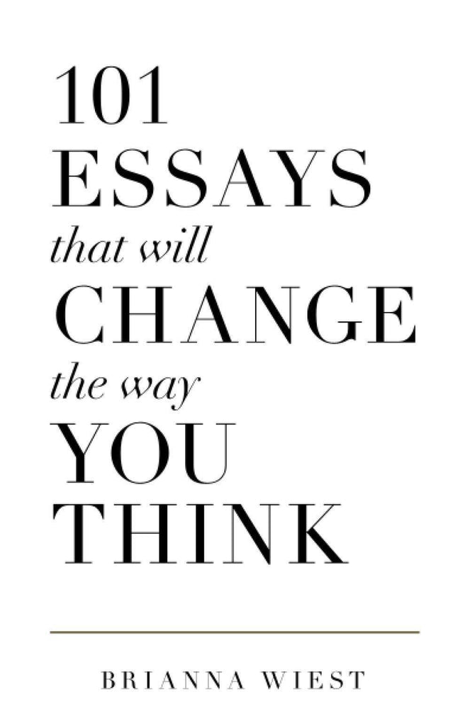 101 essays that will change quotes