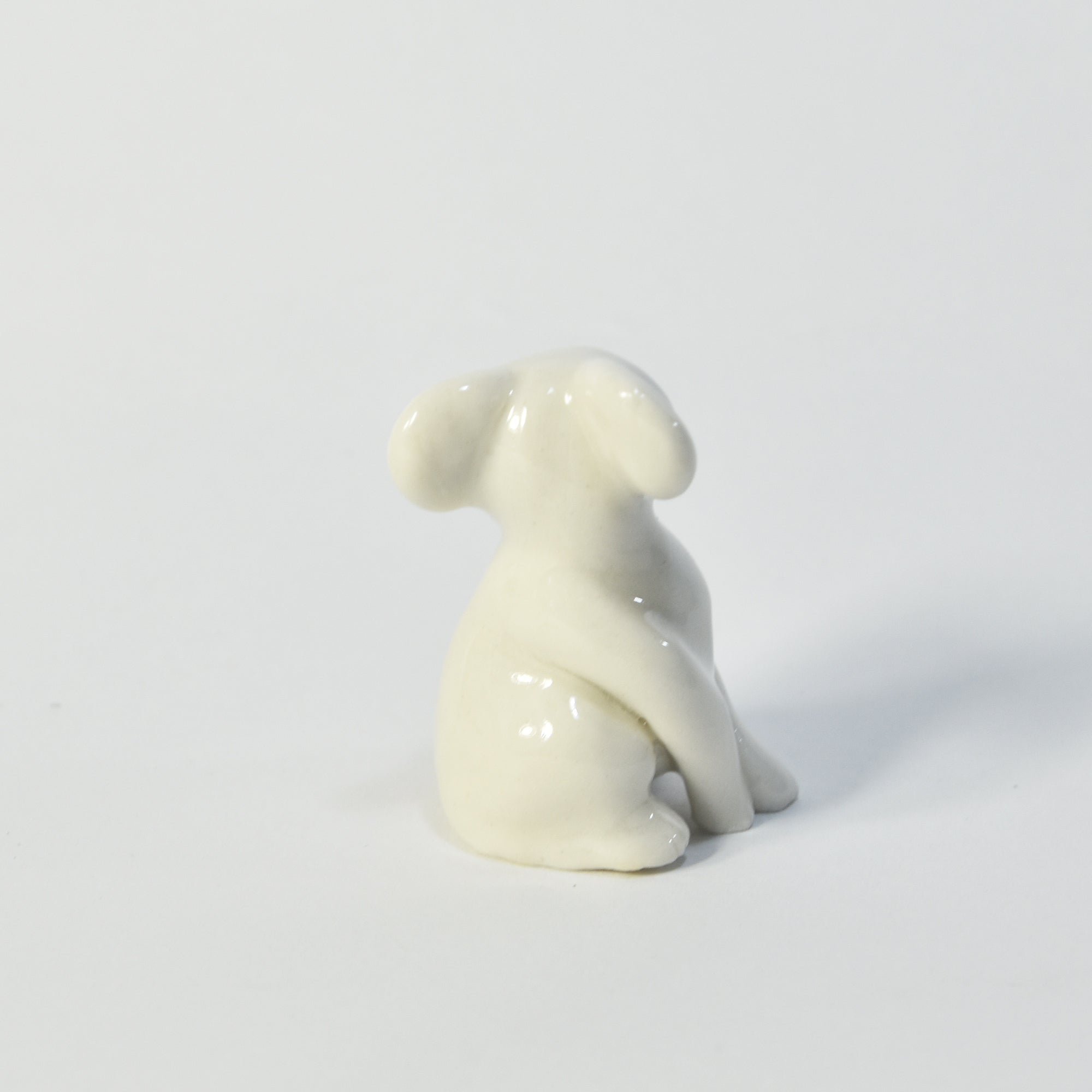 Miniature ceramic koala with 24k gold trim