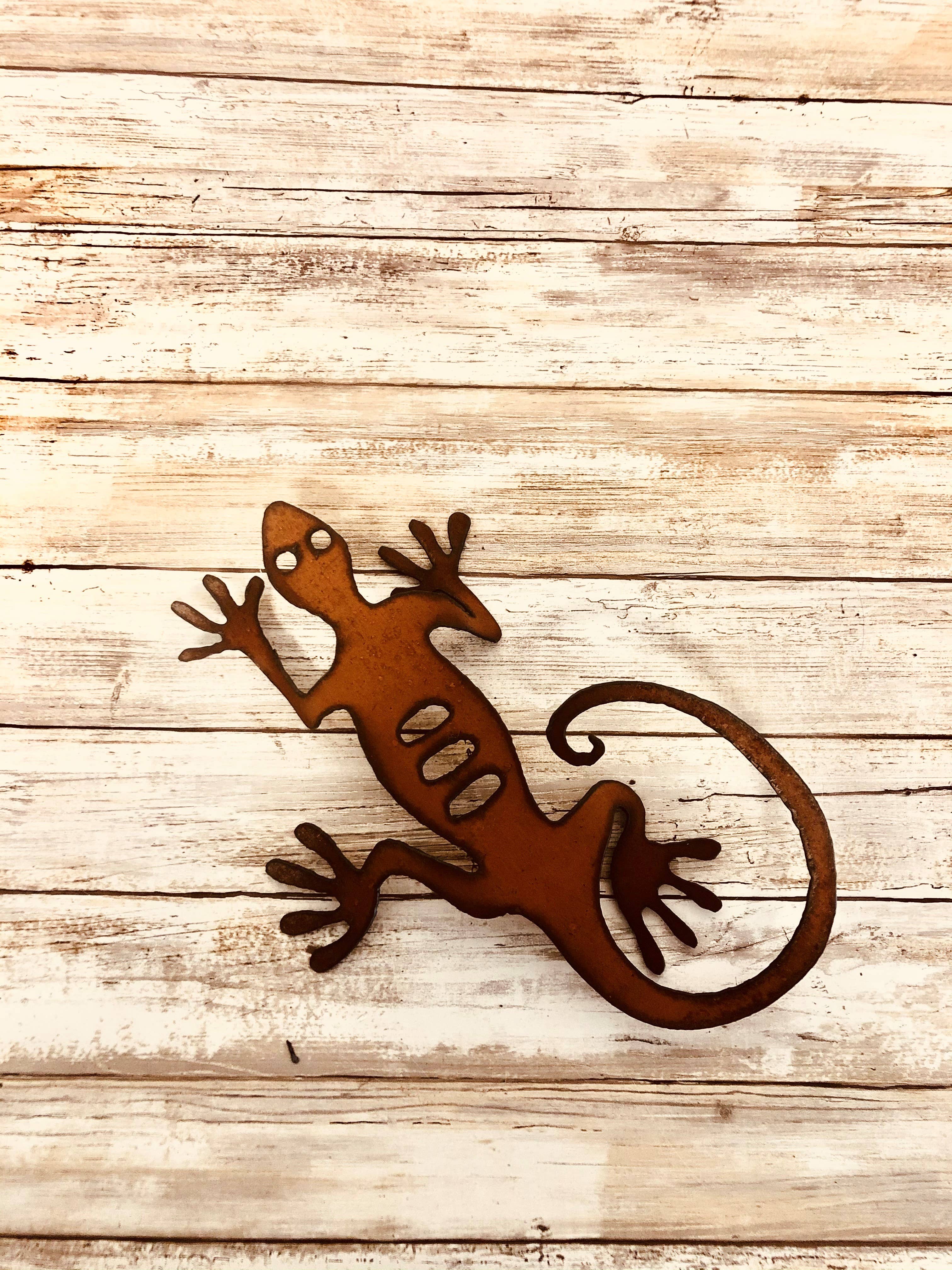 Universal Ironworks Inc - Lizard Small Desert Southwest 3 D Wall Art