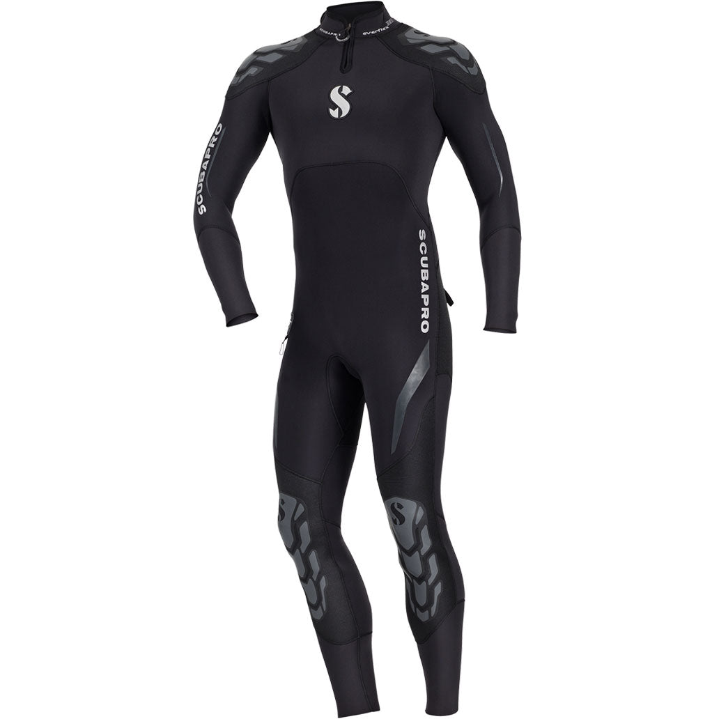 Scubapro EverFlex Steamer 3/2mm Men's Wetsuit, Black | Scuba